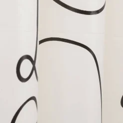 Brico Sealskin Mind Douchegordijn 180X200 Cm Peva Zwart / Wit Best