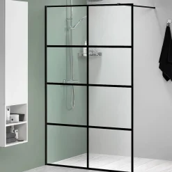 Brico Sealskin Mix&Match Douchewand 1180Mm Breed| 8Mm Veiligheidsglas Met Frame Decor