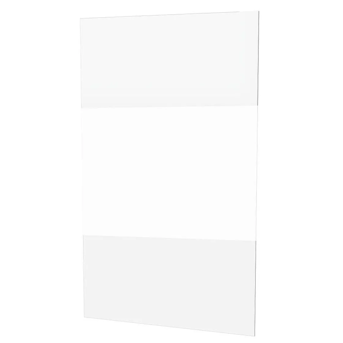 Brico Sealskin Mix&Match Glaspaneel 1180Mm Breed | 8Mm Dik Veiligheidsglas Met Gesatineerde Band Hot