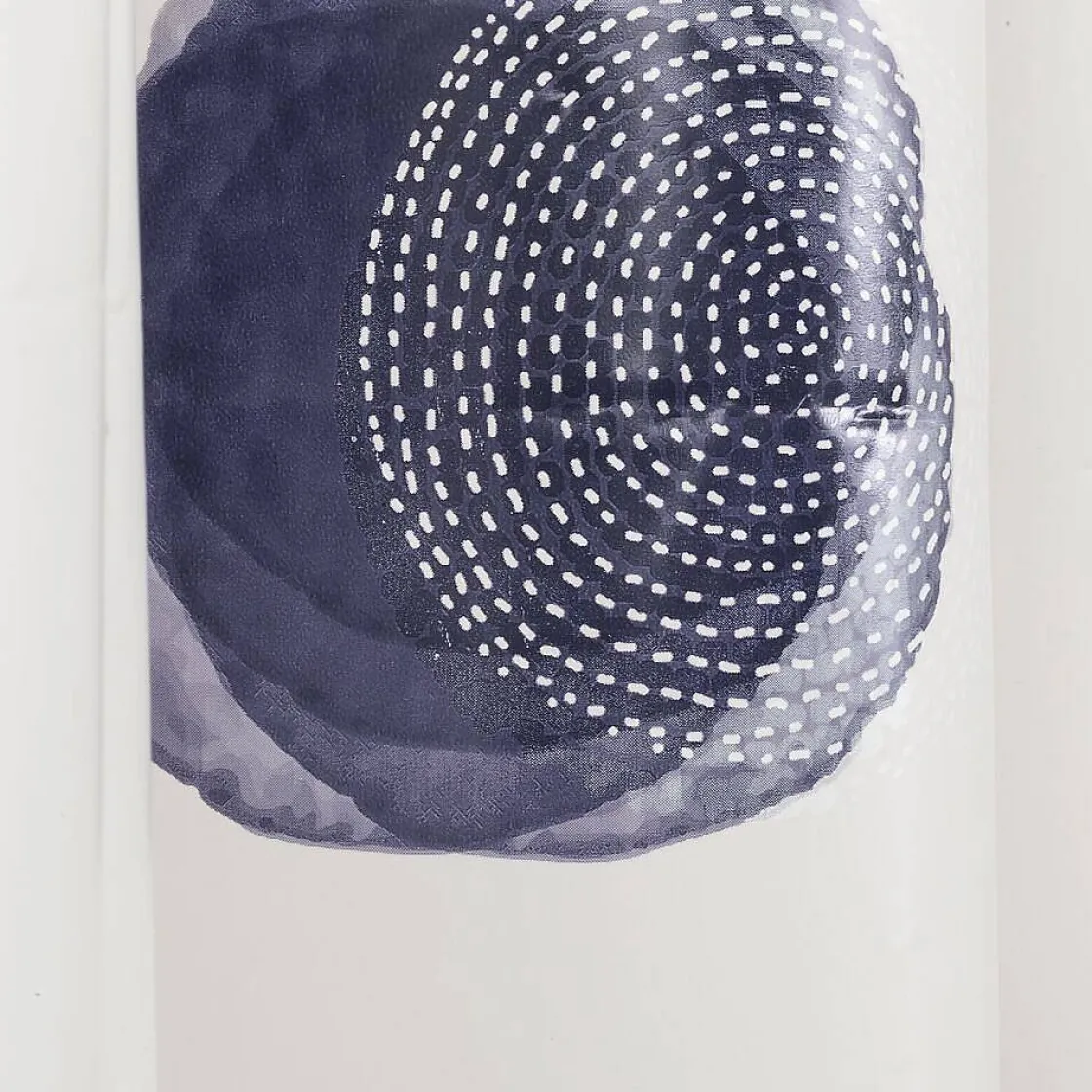 Brico Sealskin Mood Douchegordijn 180X200 Cm Peva Blauw / Off-White