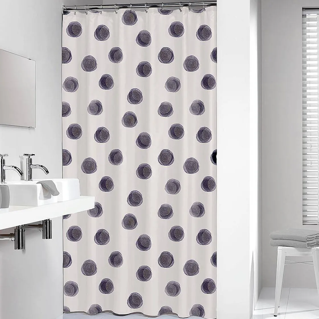 Brico Sealskin Mood Douchegordijn 180X200 Cm Peva Blauw / Off-White