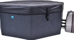 Semi-Rigide Spa Octopus 6Prs Zwart/Wit O193X73Cm-Brico