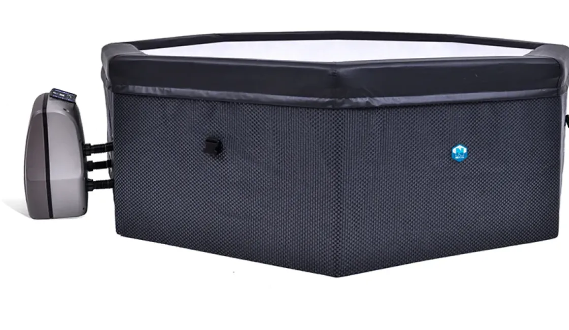 Semi-Rigide Spa Octopus 6Prs Zwart/Wit O193X73Cm-Brico