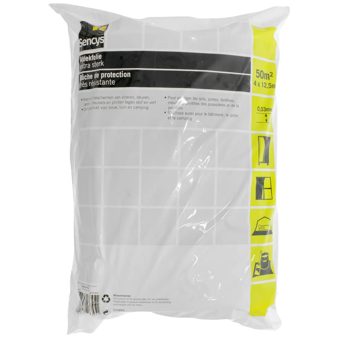 Brico Sencys Bouwfolie 12,5X4M Sale