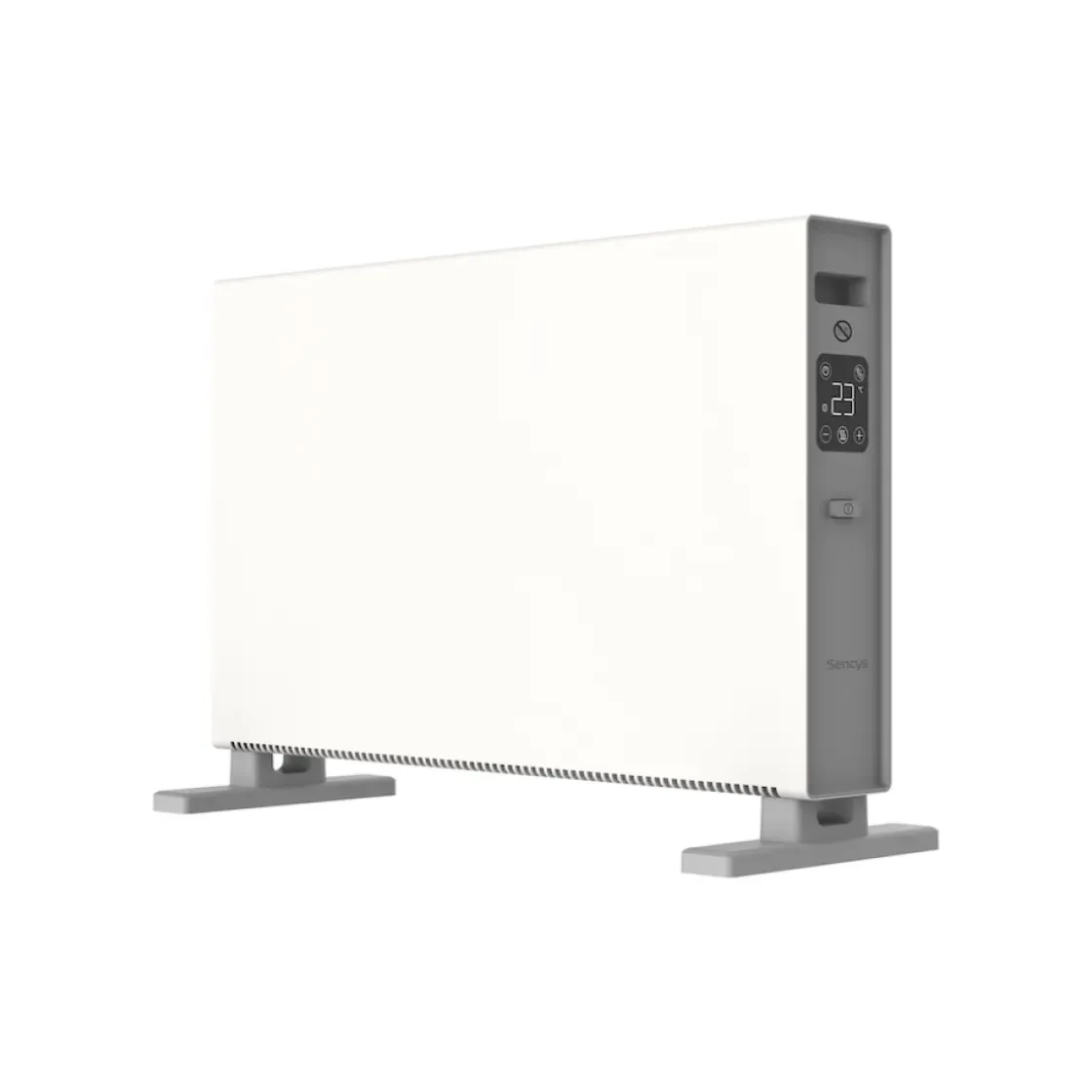 Mobiele Convectors<Brico Sencys Convectorkachel Digitaal 2000W Wit