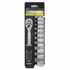 Brico Sencys Dopsleutelset – 11 Stuks Sale