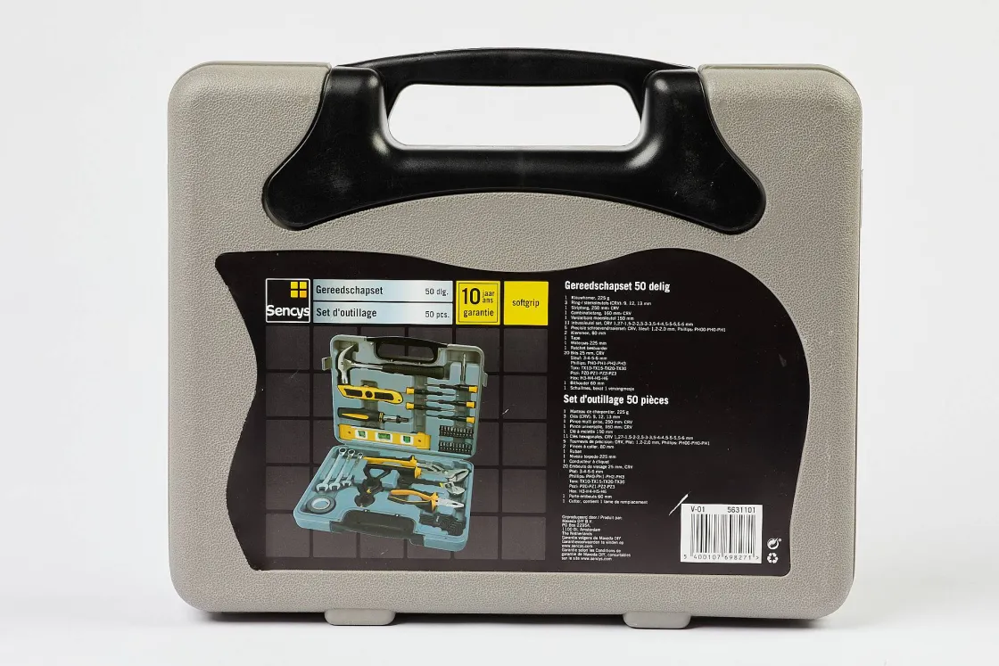 Brico Sencys Gereedschapskoffer 50 Stuks Online