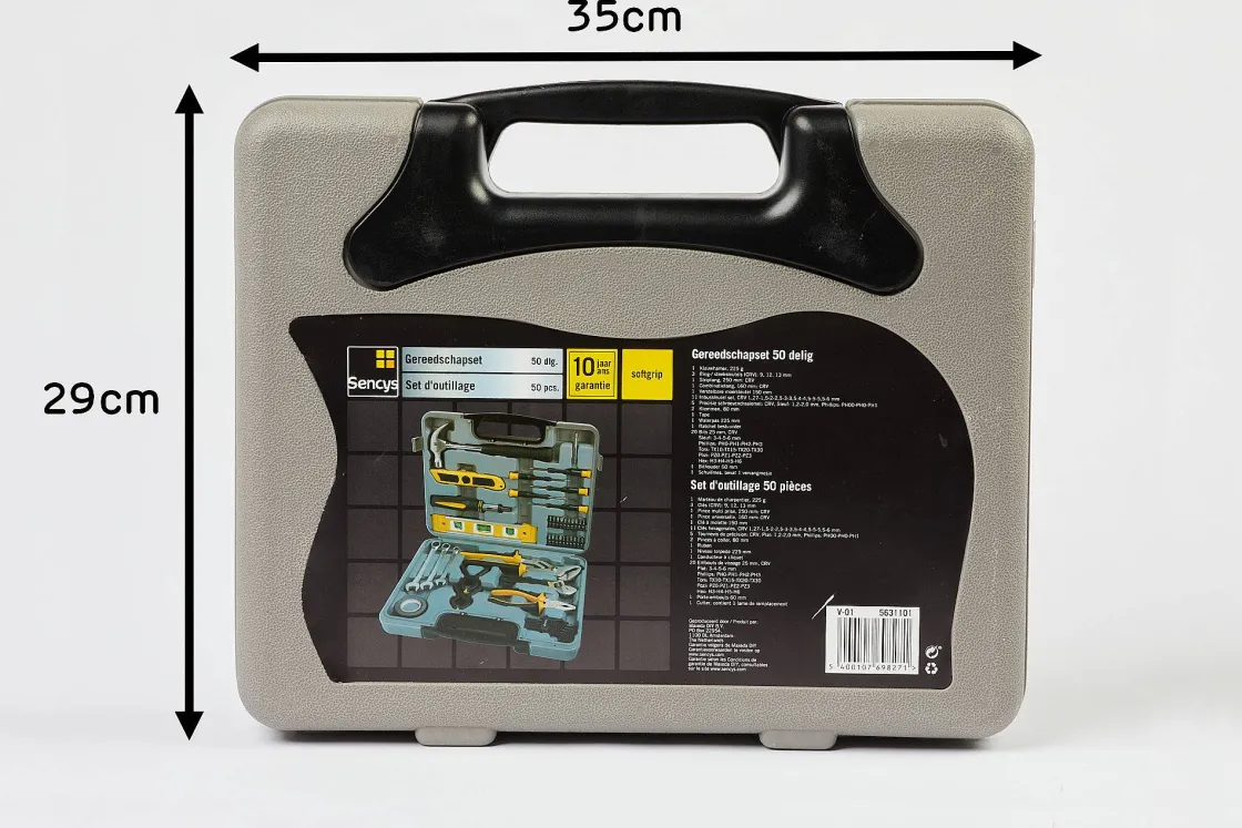Brico Sencys Gereedschapskoffer 50 Stuks Online