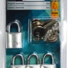 Sencys Hangslot Aluminium 20Mm 4St-Brico New