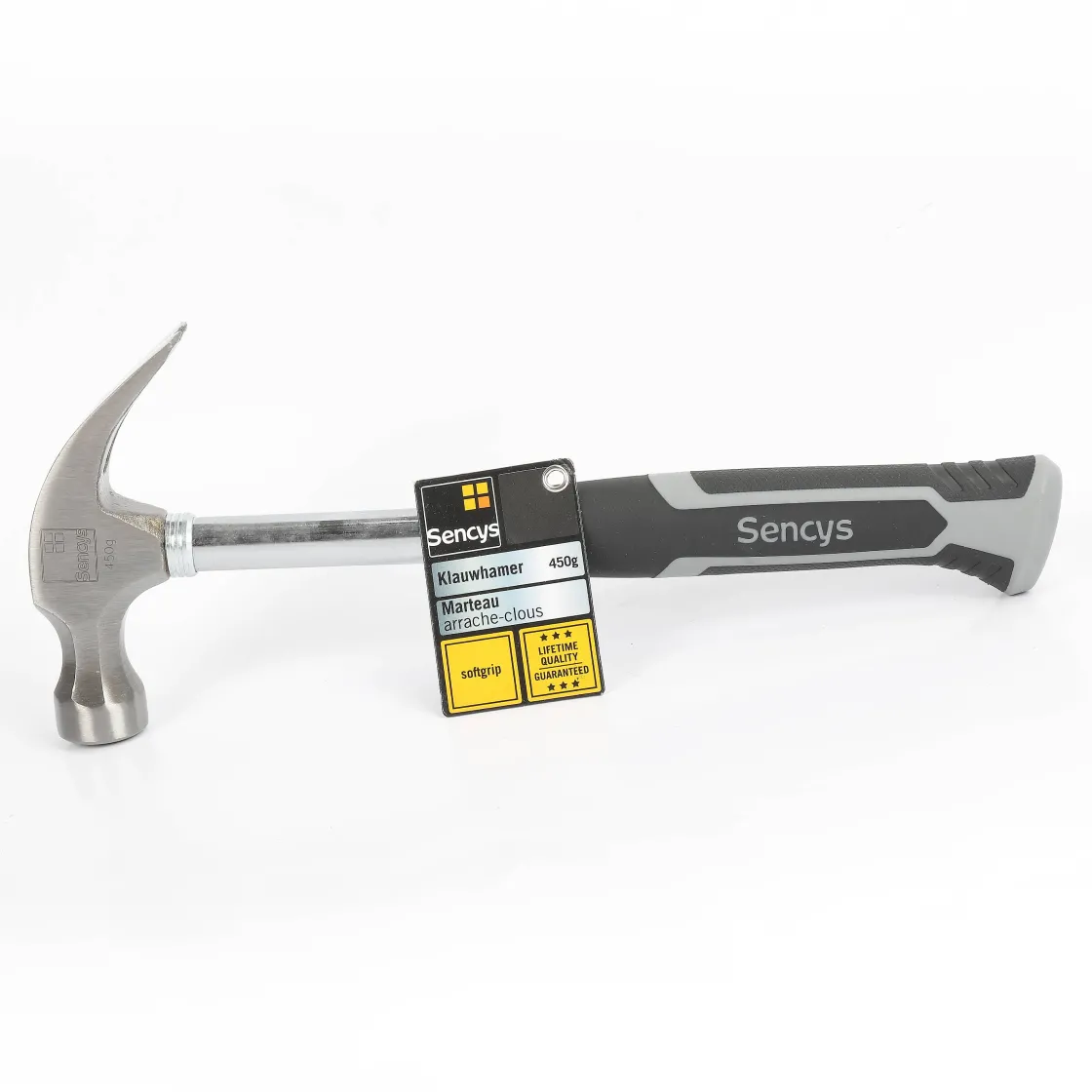 Brico Sencys Klauwhamer Softgrip 450Gr Grijs Sale