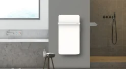 Infrarood & Halogeenradiators<Brico Sencys Metalen Infrarood Paneel Met Handdoekrek 500W Wit