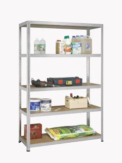 Brico Sencys Opbergrek Gegalvaniseerd Staal Grijs/Bruin 176X120X45Cm New