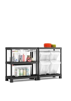 Brico Sencys Opbergrek Pvc Zwart 40 X 90 X 182 Cm Hot