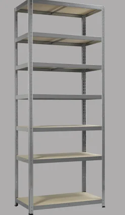 Brico Sencys Opbergrek Tower Gegalvaniseerd Staal 222X90X45Cm Outlet