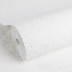 Sencys Overschilderbaar Vliesbehang Texture Wit-Brico