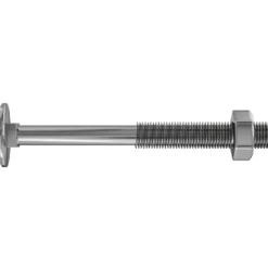 Sencys Platte Kop Bout Gegalvaniseerd Staal M6 X 30 Mm - 50 Stuks-Brico Online