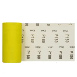 Sencys Rol Schuurpapier Geel A/O 115Mm X 5M P180-Brico New