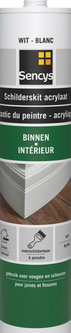 Sencys Schilderskit Wit 310Ml-Brico New