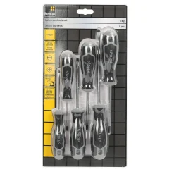 Brico Sencys Schroevendraaierset Chroom Vanadium - 6 Stuks Sale