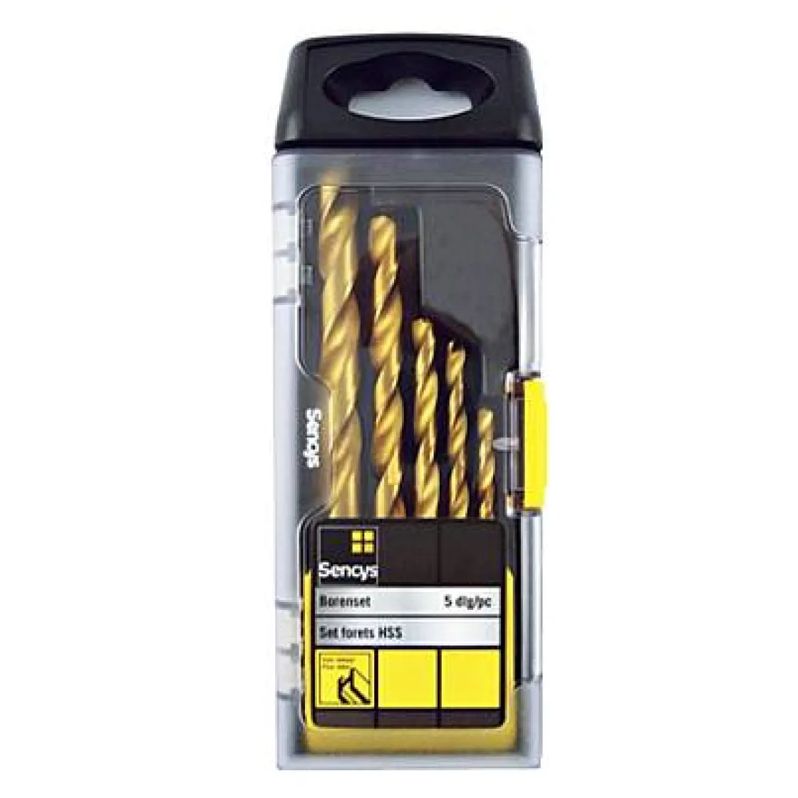 Brico Sencys Set Hss-Metaalboren - 5 Stuks Online