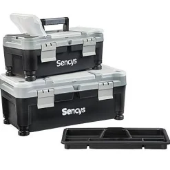 Brico Sencys Set Van 2 Gereedschapskoffers Outlet