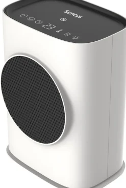 Keramische Kachels & Blaasverwarming<Brico Sencys Ventilatorkachel Ptc Digitaal 1800W Wit