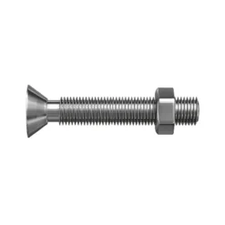 Sencys Verzonken Kop Bout Gegalvaniseerd Staal M4 X 30 Mm - 20 Stuks-Brico Discount