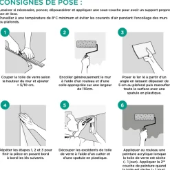 Sencys Voorgeschilderd Glasvezelbehang Visgraat Wit 25M 145Gram-Brico