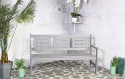 Sens-Line Boulogne Tuinbank - Grenenhout - Grijs-Brico New