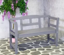 Sens-Line Friesen Tuinbank - Hout - Grijs-Brico