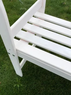 Sens-Line Friesen Tuinbank - Hout - Wit-Brico Sale