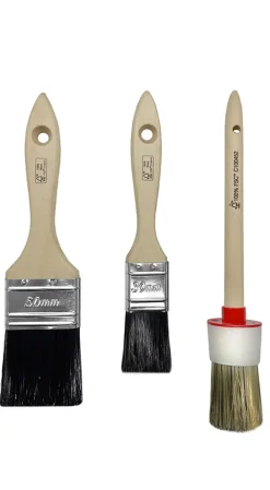 Set 3 Platte Lakkwasten 18-30-50Mm-Brico
