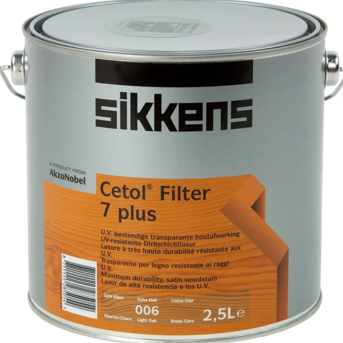 Sikkens Cetol Filter 7 Plus Licht Eik 2,5L Transparant-Brico Clearance
