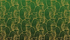 Smart Art Fotobehang Art Nouveau Blad Print-Brico Sale