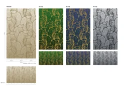 Smart Art Fotobehang Art Nouveau Blad Print-Brico Sale