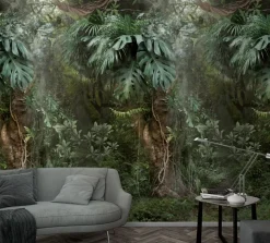 Smart Art Fotobehang Groene Jungle-Brico