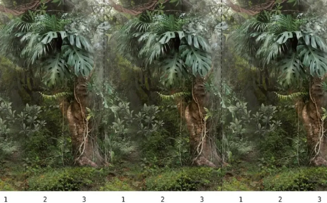 Smart Art Fotobehang Groene Jungle-Brico