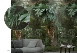 Smart Art Fotobehang Groene Jungle-Brico