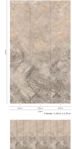 Smart Art Fotobehang Natuursteen-Brico Online