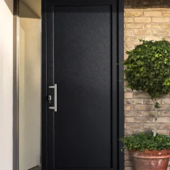 Solid Buitendeur Esterno E02 Vol Paneel Antraciet Links 98X218Cm-Brico Outlet