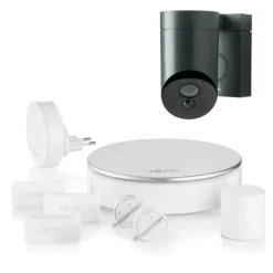 Somfy Draadloos Alarmsysteem Home Alarm + Outdoor Bewakingscamera Zwart-Brico