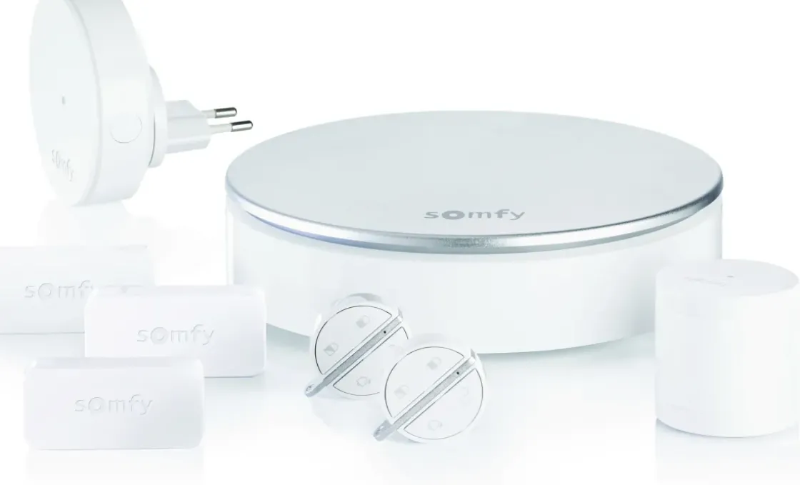 Somfy Home Alarm Startpakket Draadloos Wit-Brico New