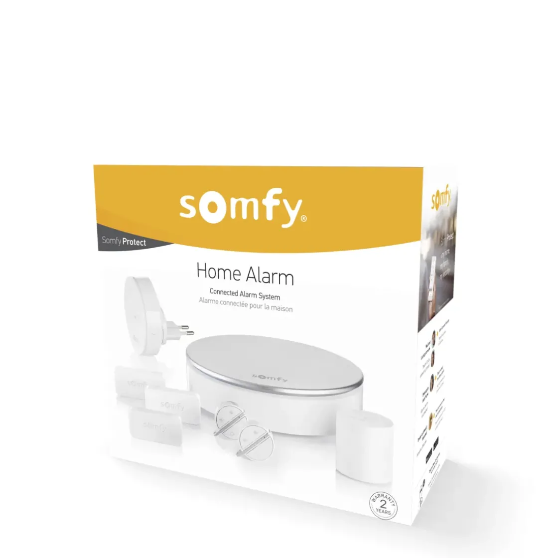 Somfy Home Alarm Startpakket Draadloos Wit-Brico New