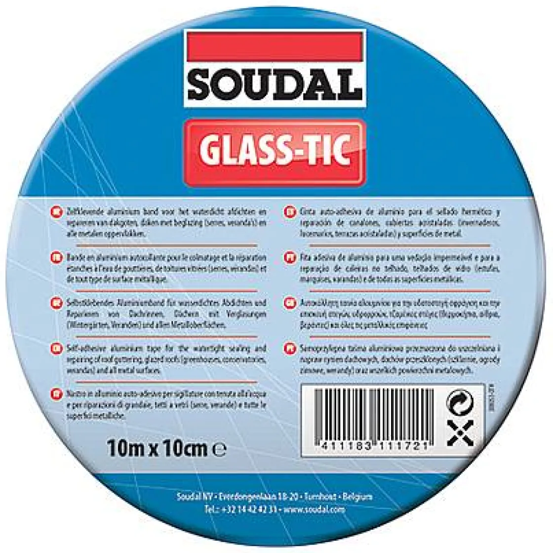 Brico Soudal Afdichtingsband 'Glass-Tic' 0,08X5M Sale