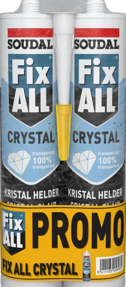 Brico Soudal Lijmkit Fix All Crystal Stuks Sale