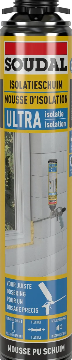 Brico Soudal Pu Isolatieschuim Pistool Ultra Isolatie 750Ml Online