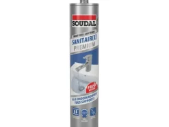 Soudal Silicone Sanitaire Premium Grijs 290Ml-Brico Best