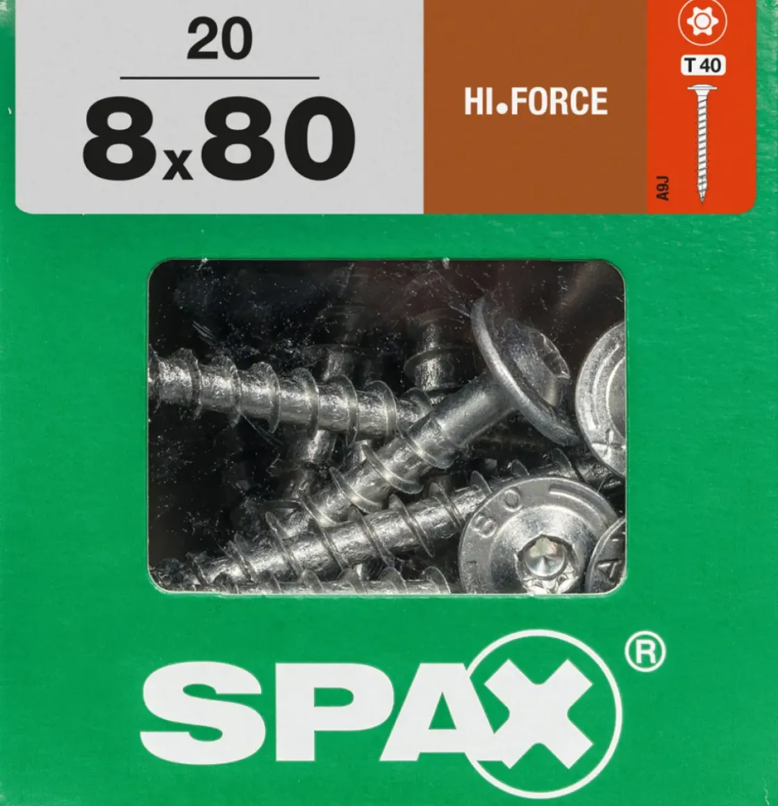 Spax Schroef 'Hi.Force' Wirox 8X80Mm 20 Stuks-Brico Sale