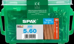 Spax Terrasschroef A2 Rvs 60X5Mm 200St-Brico Best