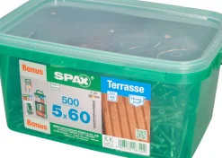Spax Terrasschroef A2 Rvs 60X5Mm 500St-Brico Outlet
